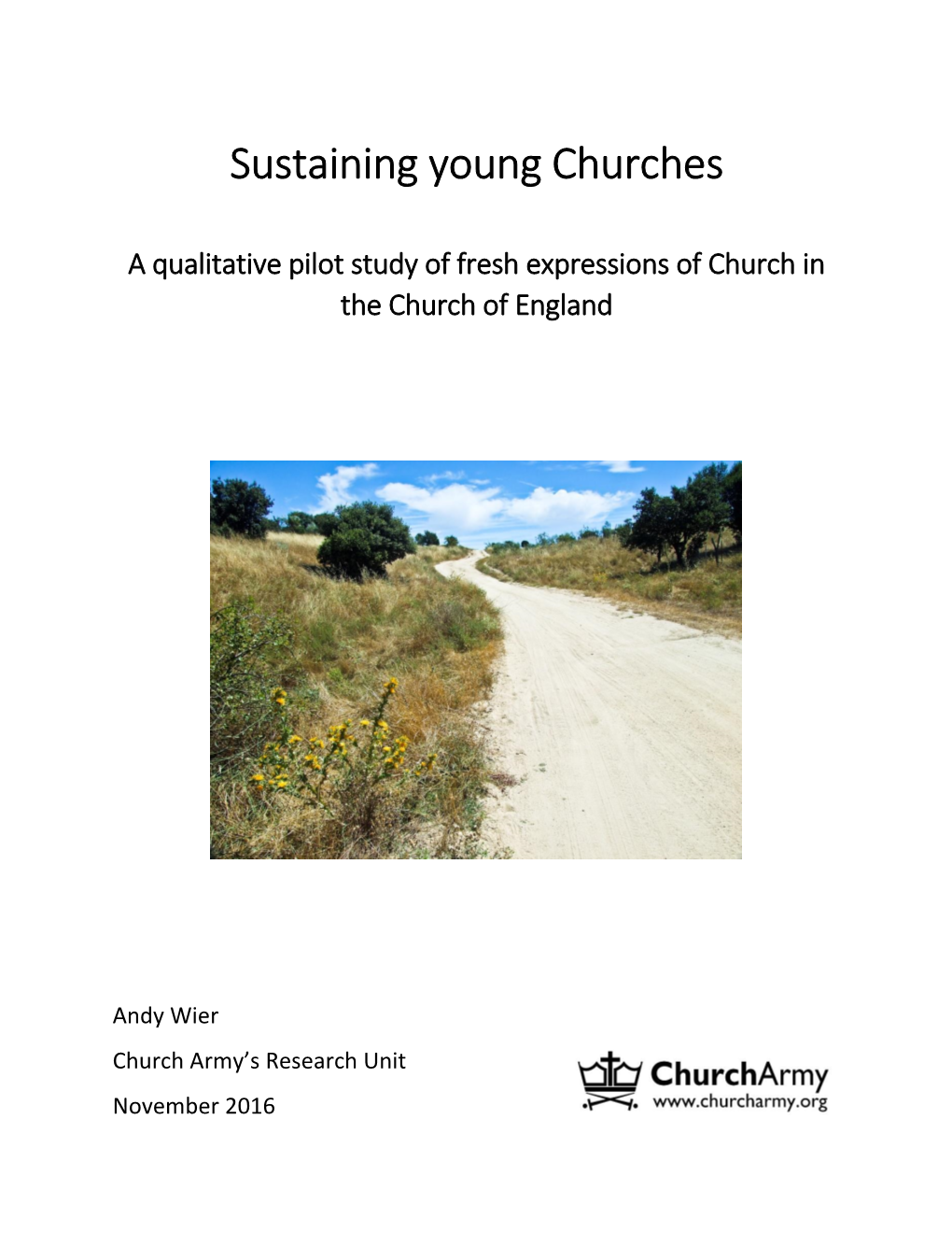 Sustaining Young Churches