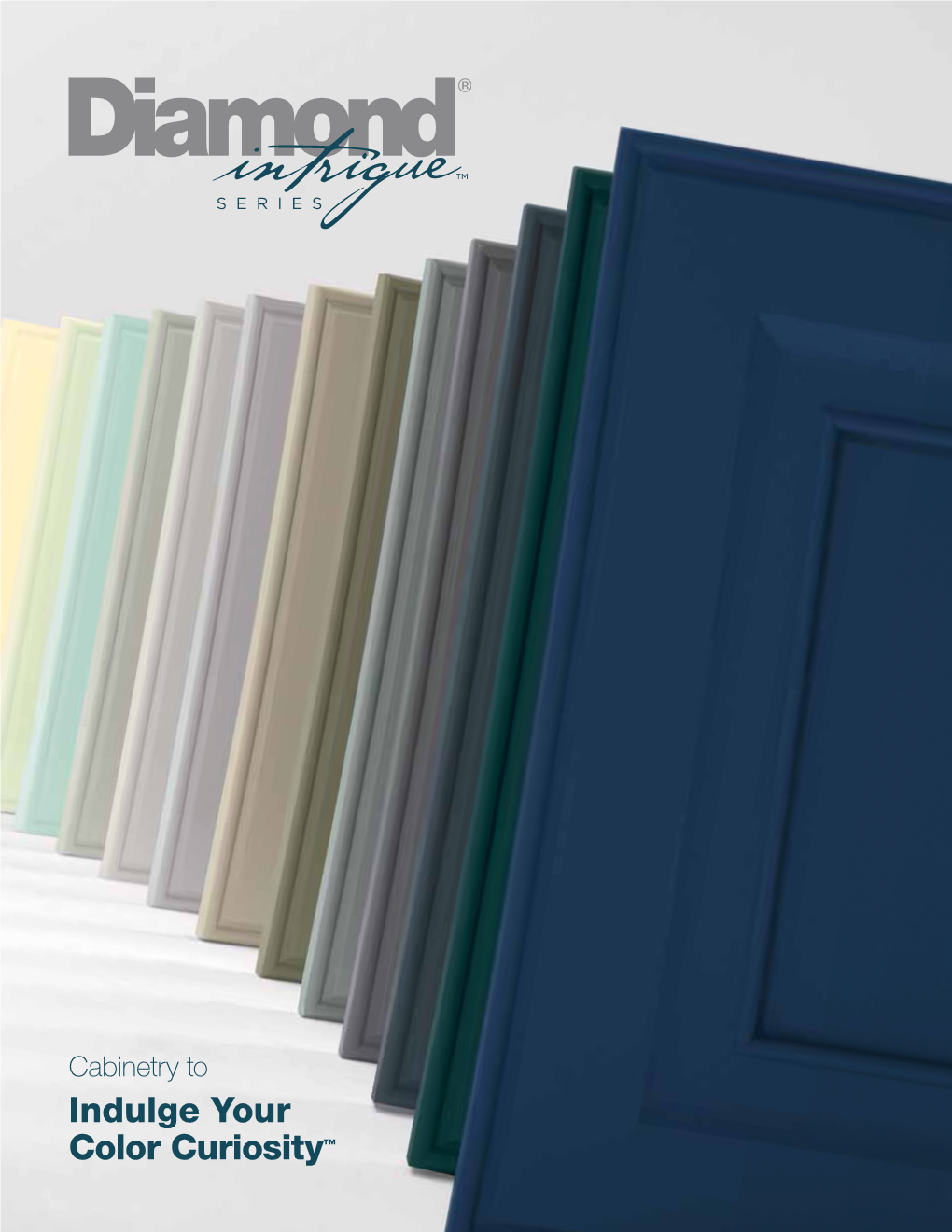 Cabinetry to Indulge Your Color Curiosity™ Introducing the New Diamond® Intrigue™ Series, Found Exclusively at Lowe’S!