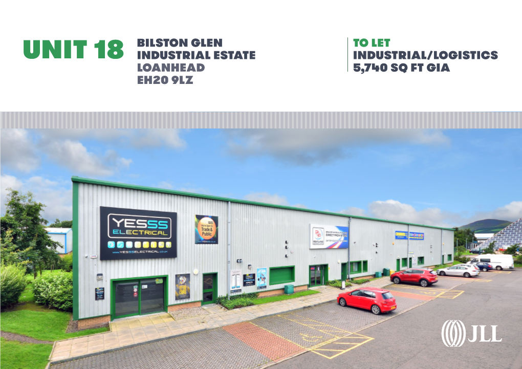 Unit 18 Bilston Glen Industrial Estate Loanhead Eh20 9Lz to Let Industrial/Logistics 5,740 Sq Ft