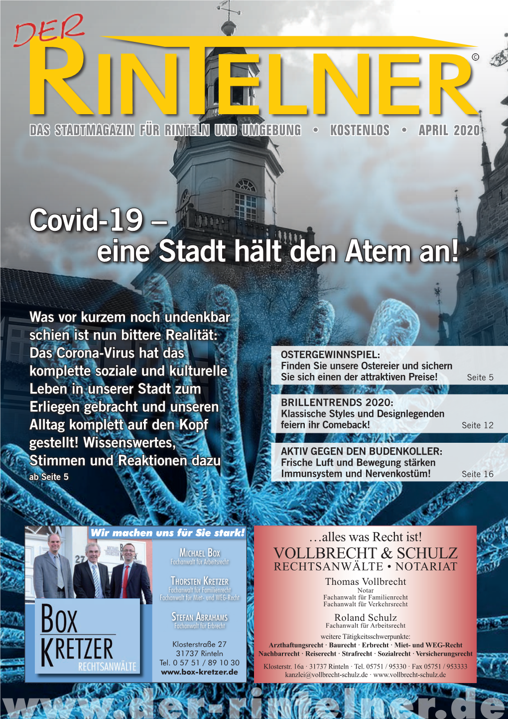 Covid-19 – Eine Stadt Hält Den Atem An!