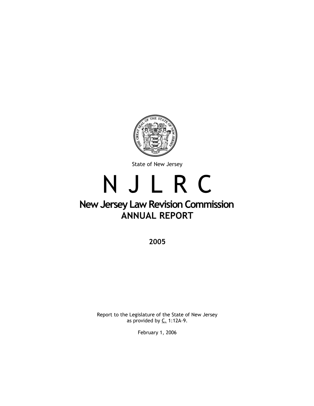 New Jersey Law Revision Commission s1