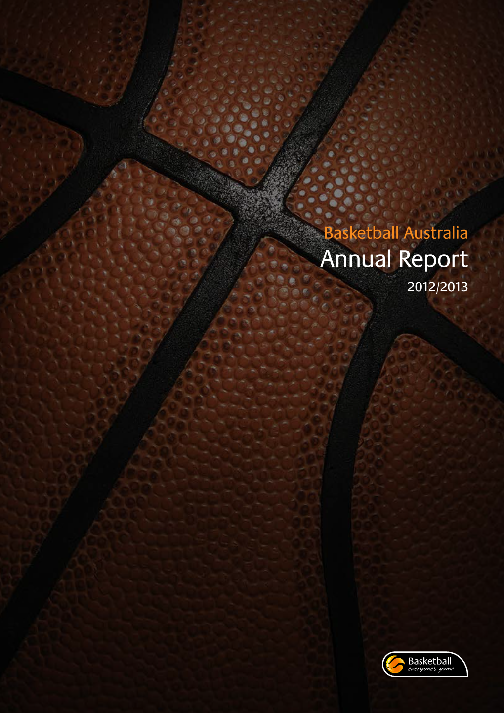 Annual Report 2012/2013 Contents