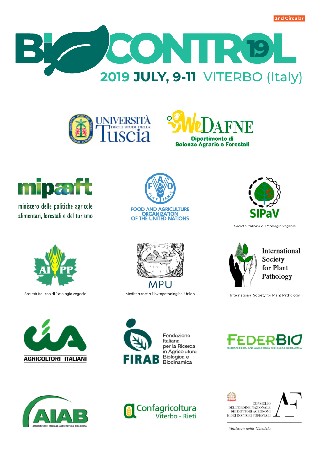 2019 JULY, 9-11 VITERBO (Italy)