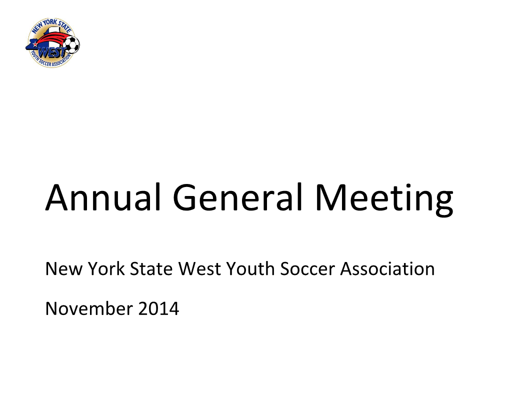 NY West Annual Report