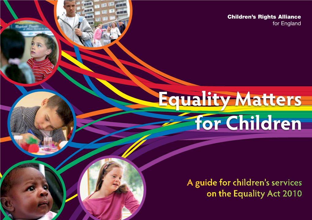 Equality Matters for Children