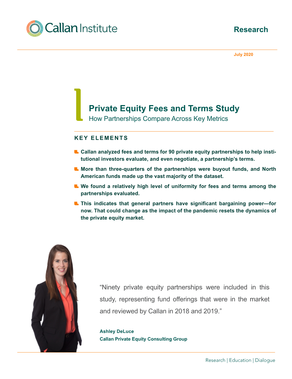 Private Equity Fees and Terms Study How Partnerships Compare Across Key Metrics