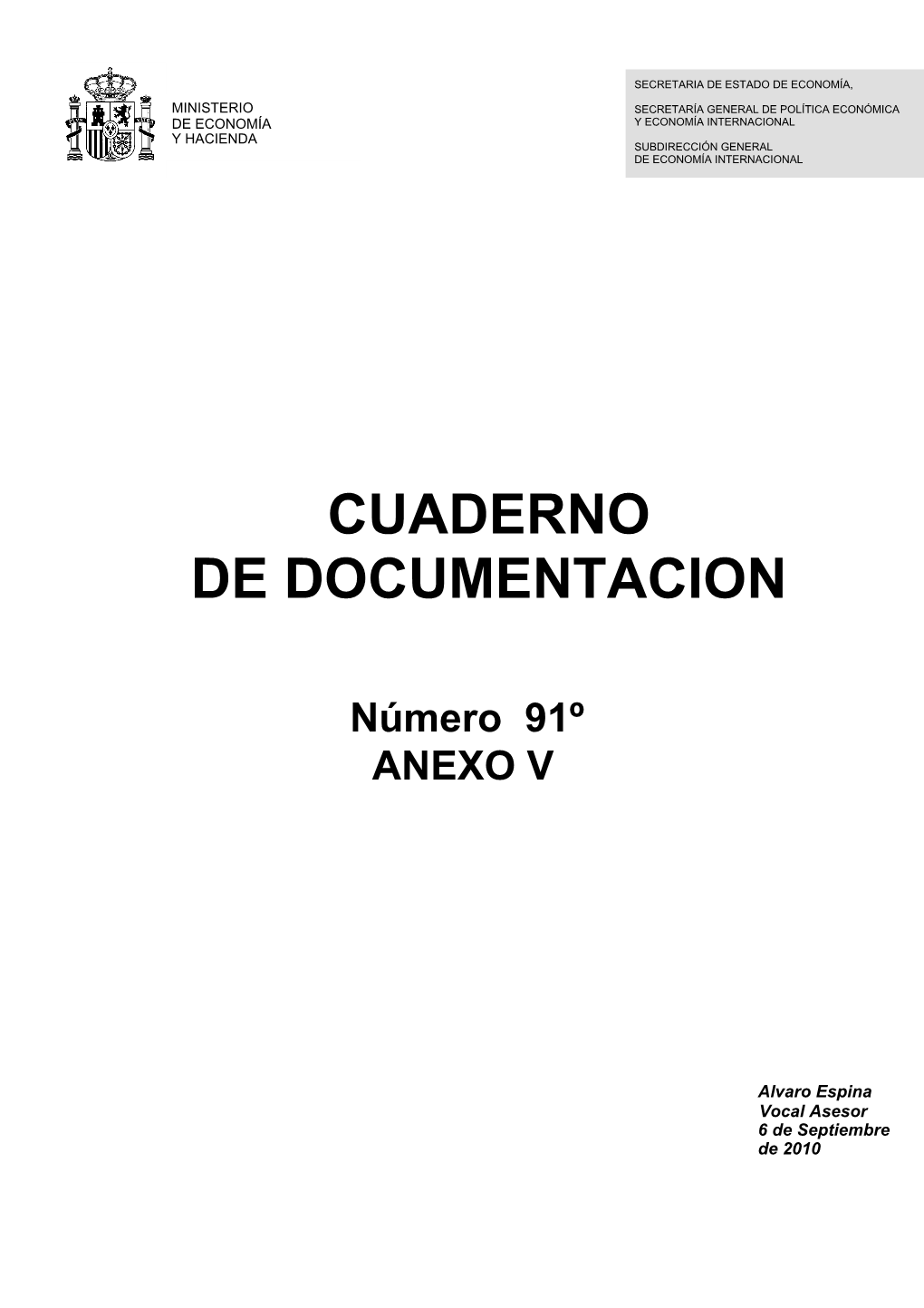 Cuaderno De Documentacion