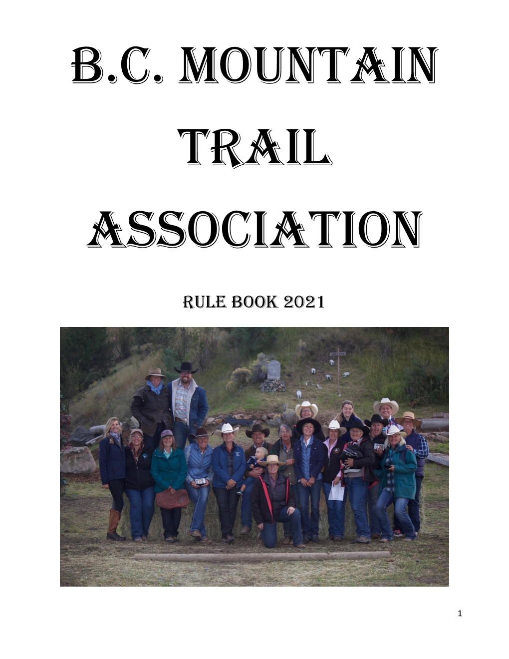 B.C. Mountain Trail Association