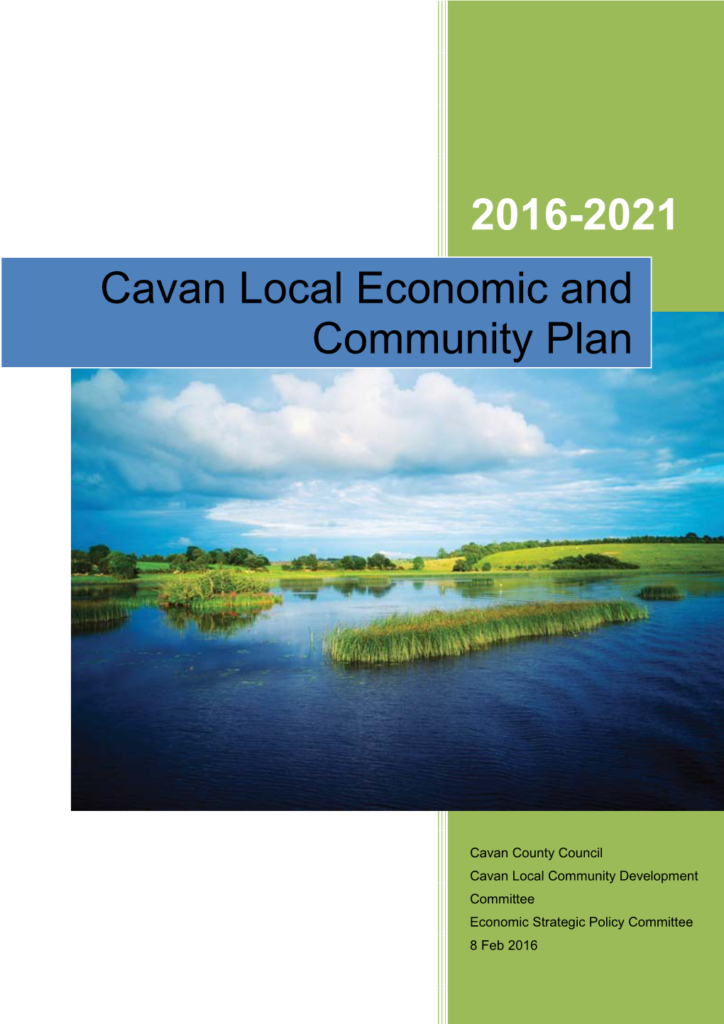 Cavan Local Economic and Community Plan