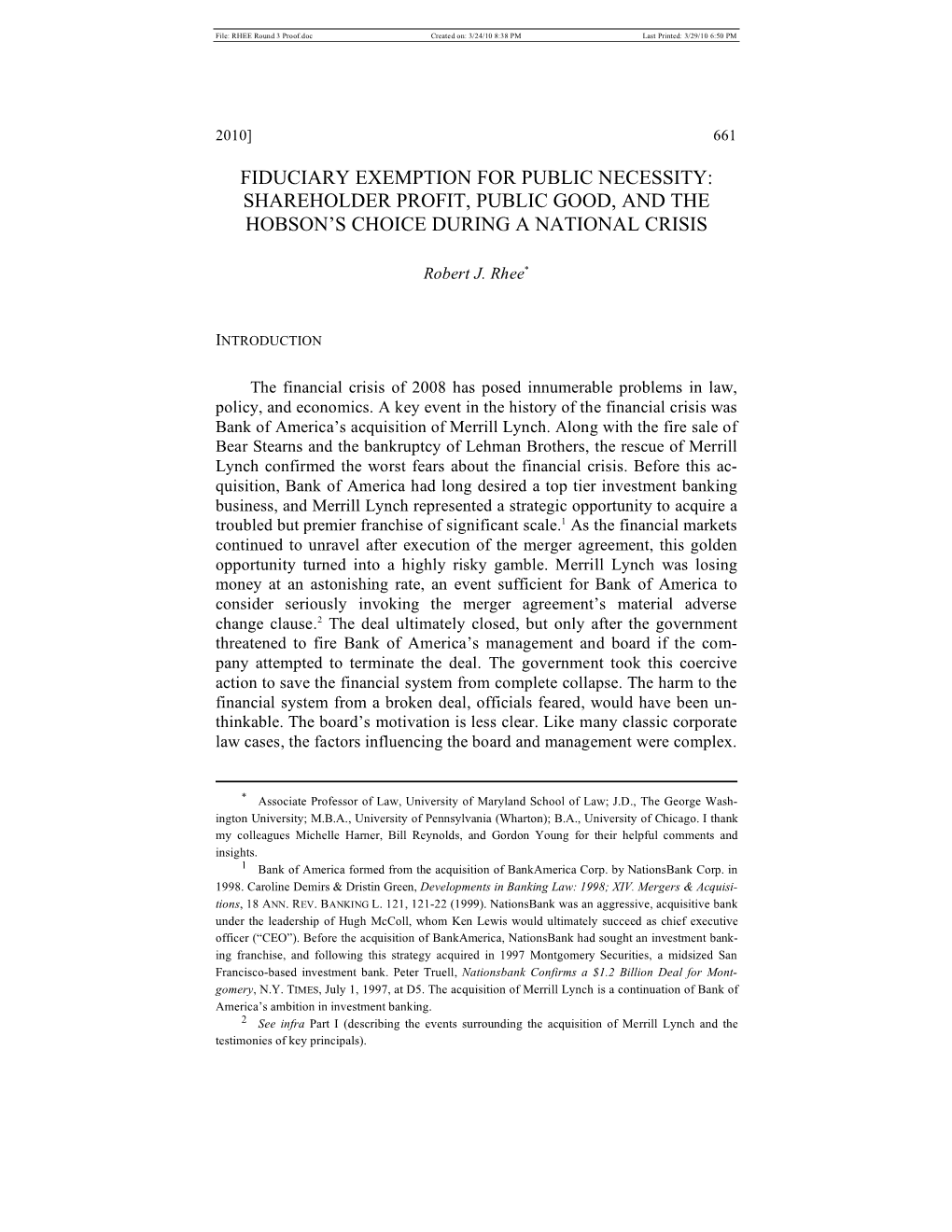 RHEE Round 3 Proof.Doc Created On: 3/24/10 8:38 PM Last Printed: 3/29/10 6:50 PM