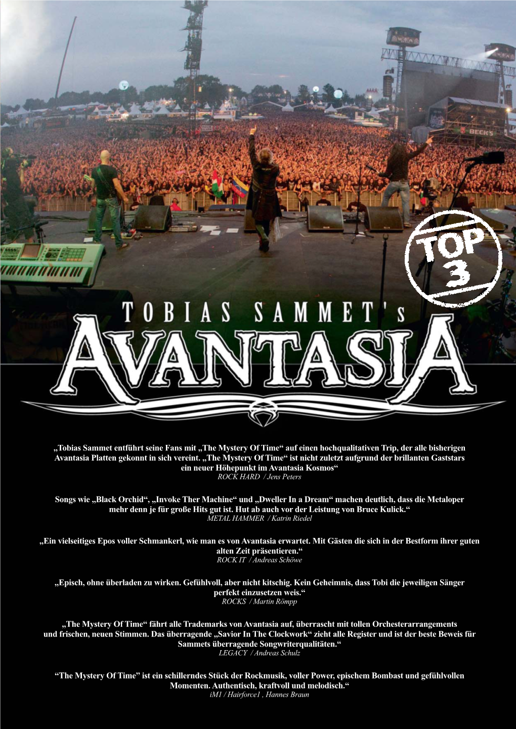 Avantasia Platten Gekonnt in Sich Vereint