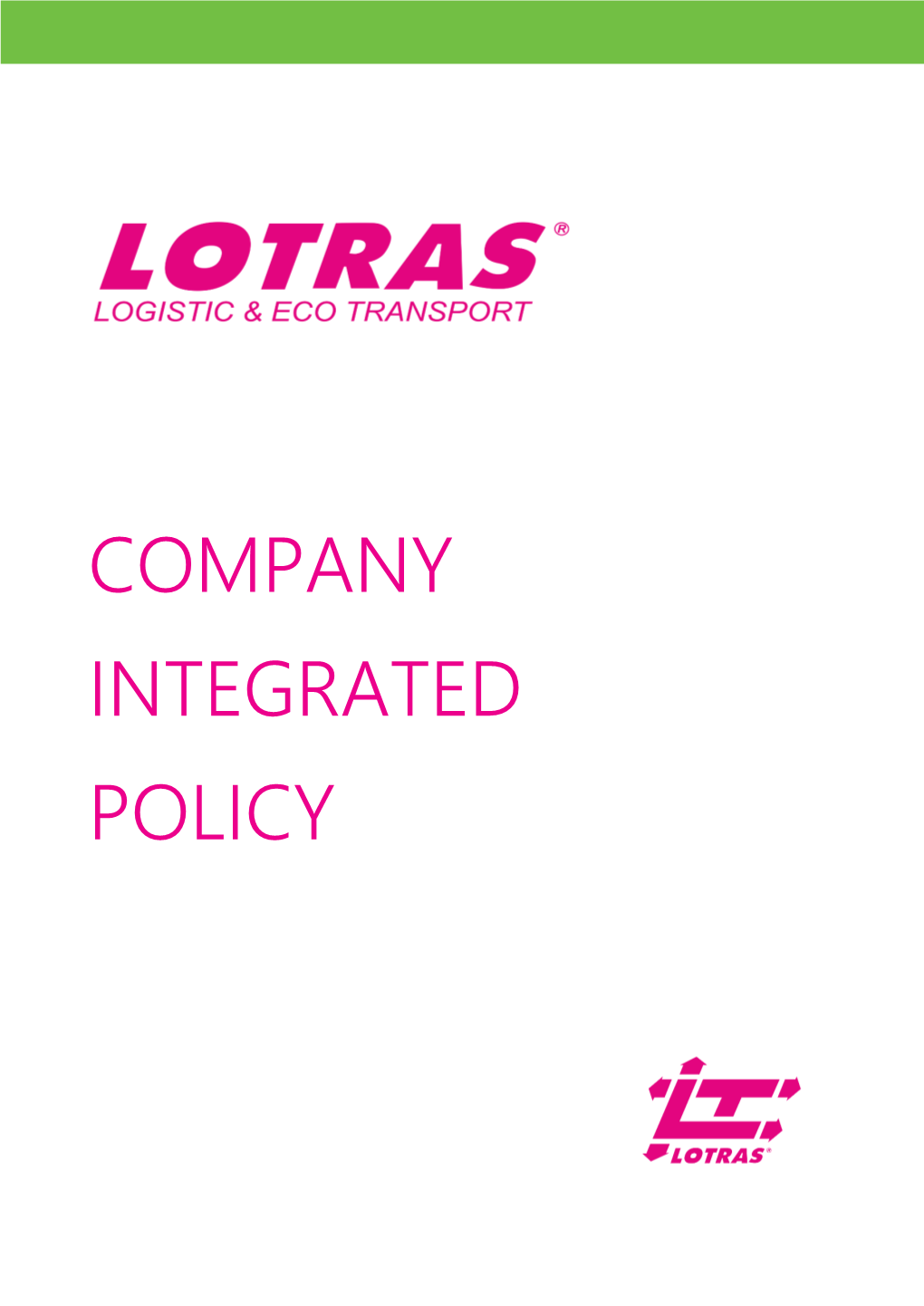 Company Integrated Policy