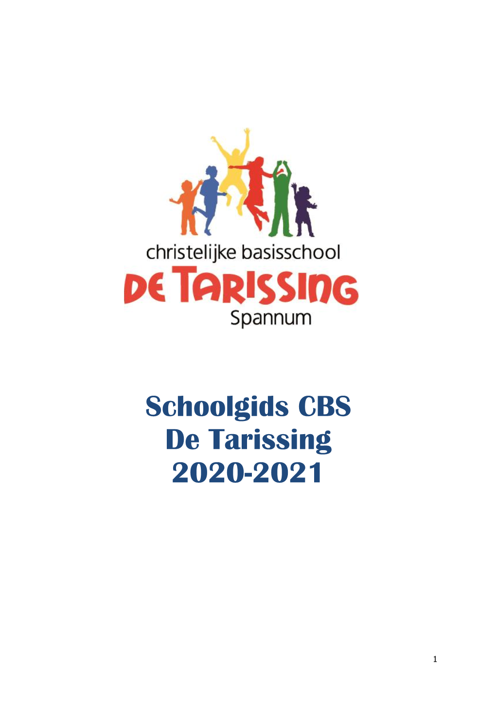 Schoolgids CBS De Tarissing 2020-2021