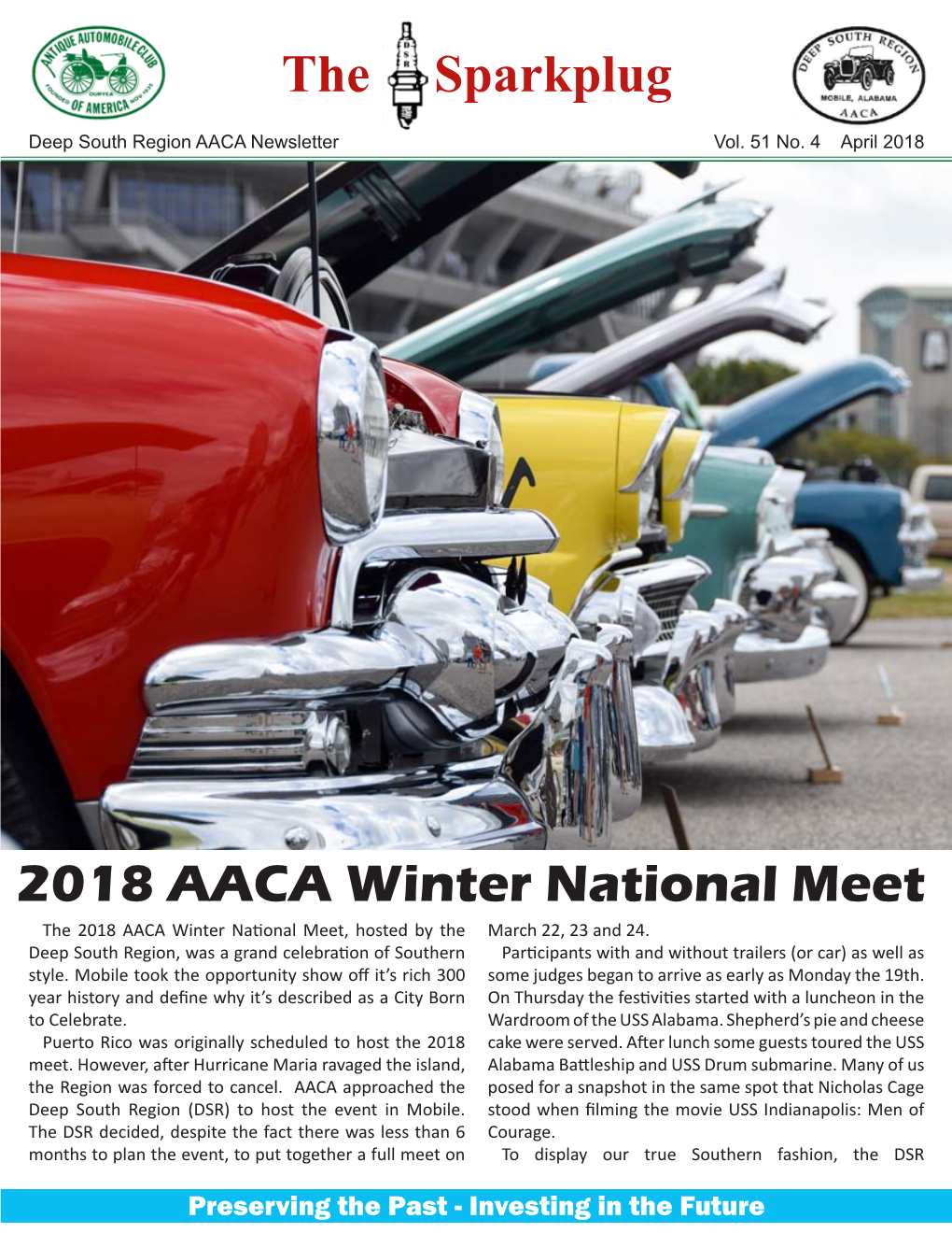 The Sparkplug 2018 AACA Winter National Meet