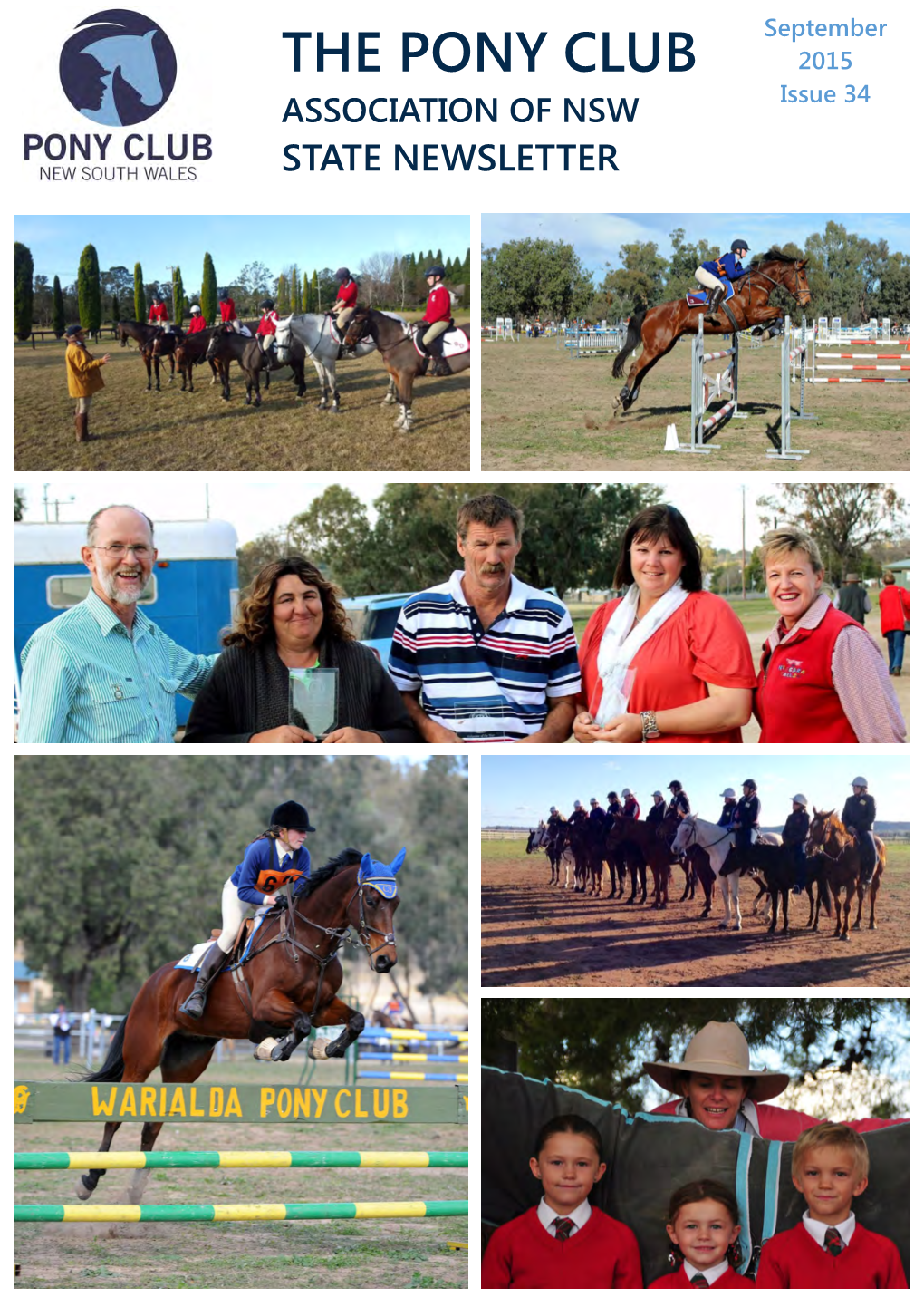 THE PONY CLUB 2015 ASSOCIATION of NSW Issue 34 STATE NEWSLETTER