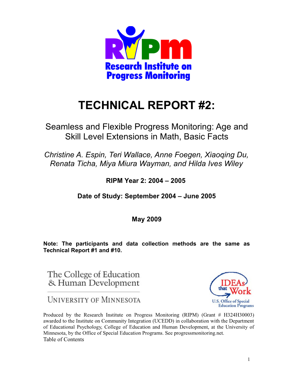 Reliability and Validity of Curriculum-Based Measurement