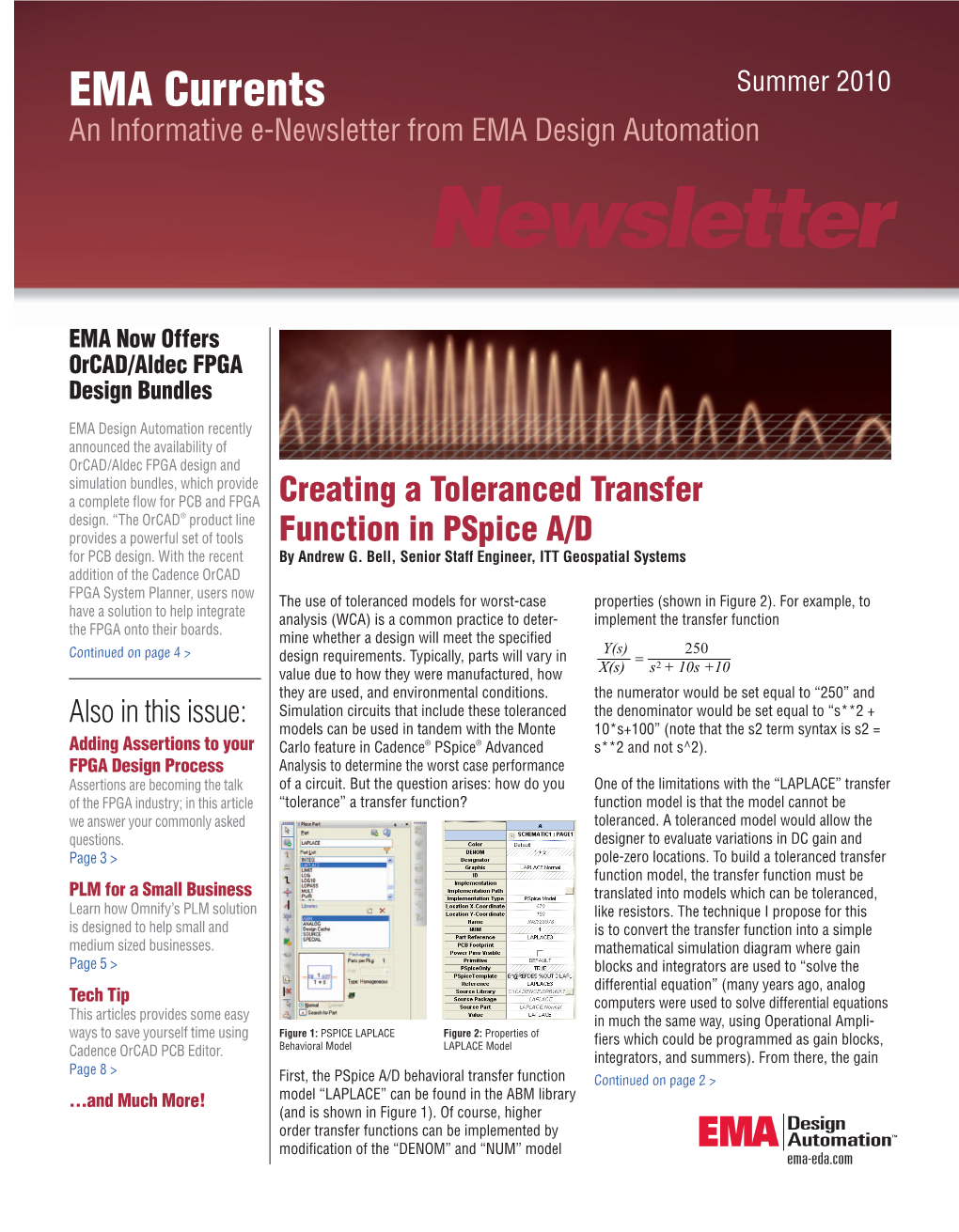 2010 EMA Currents Newsletter