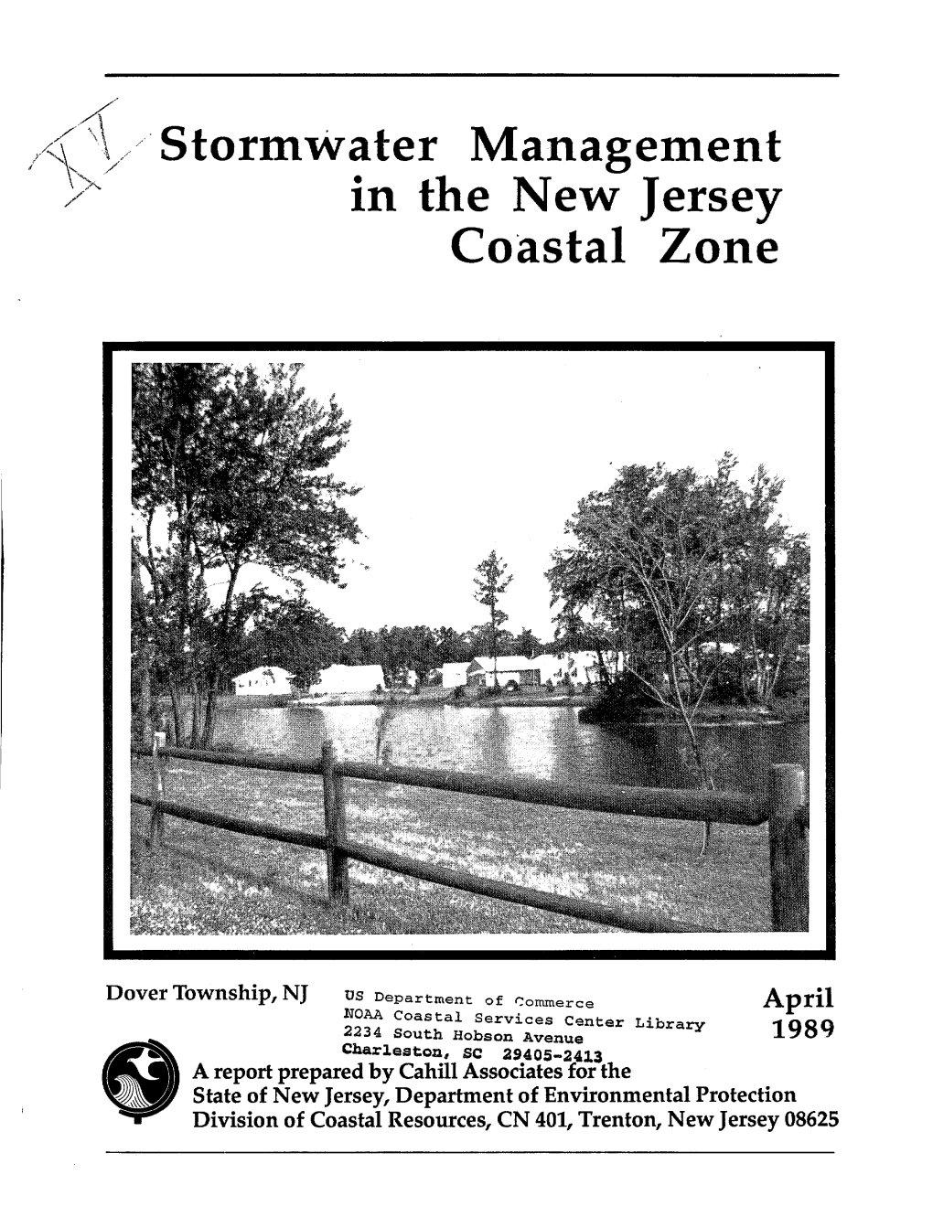 '\ \T/ Storm Water Management in the New Jersey
