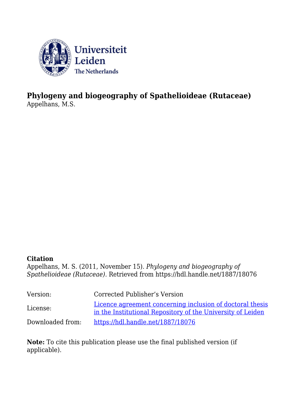 Chapter 2 Implications of a Molecular Phylogenetic Study of the Malagasy