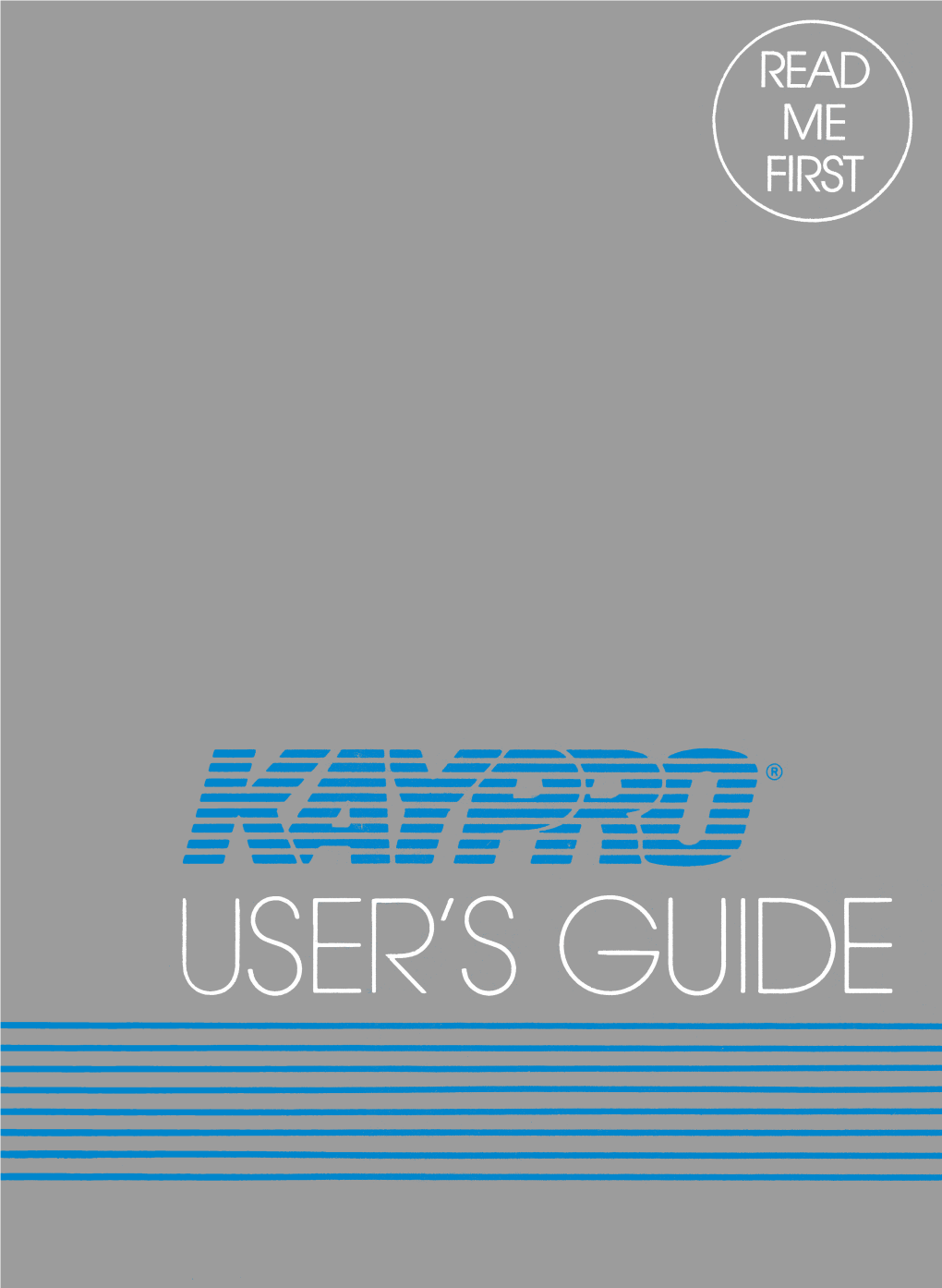 Kaypro II User Manual