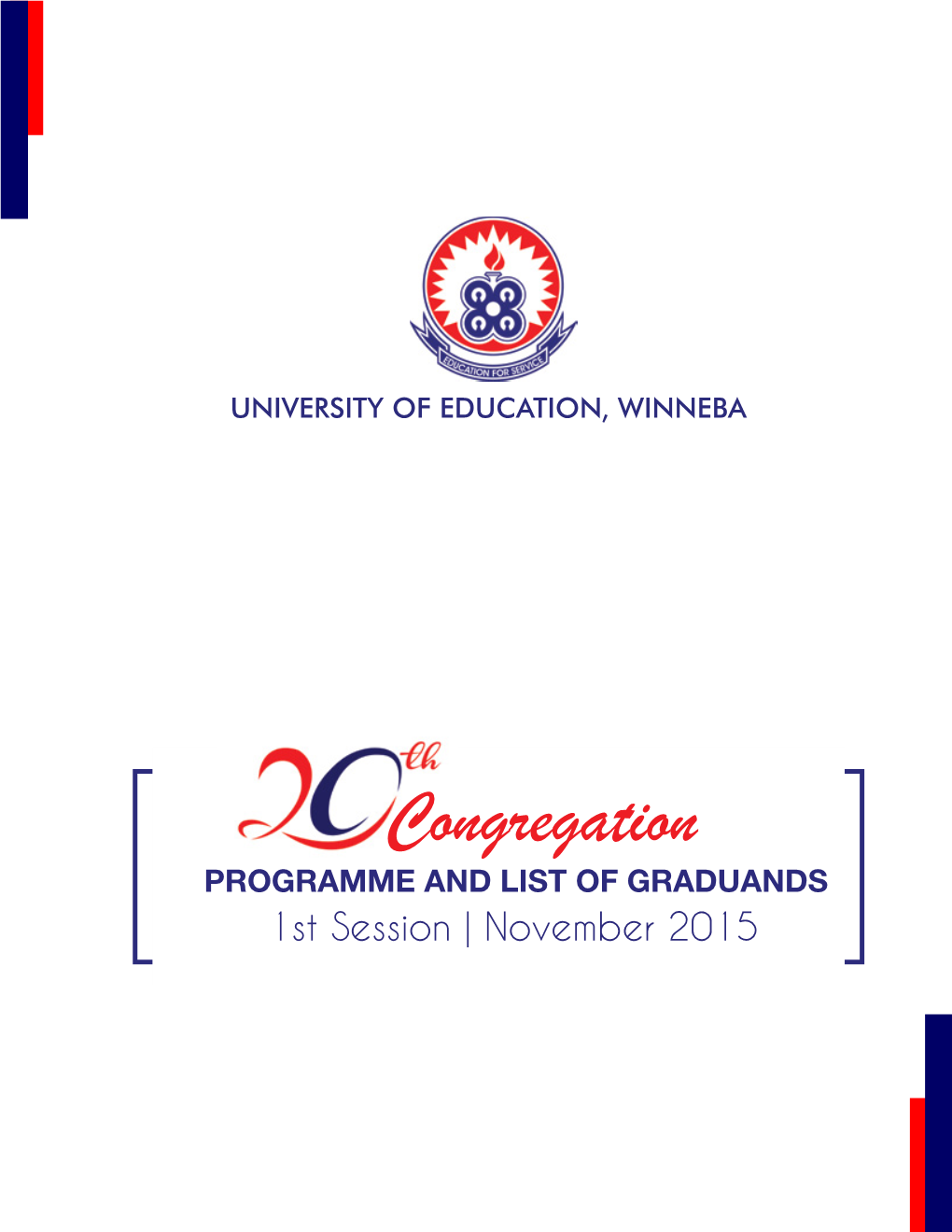 Graduands Lists