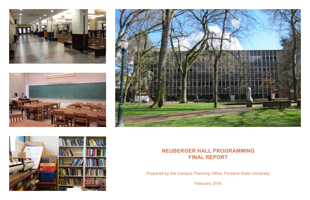 Neuberger Hall Programming Final Report