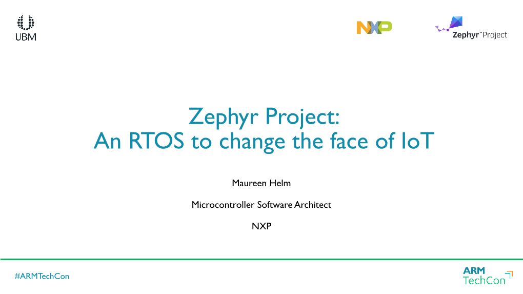 An RTOS to Change the Face of Iot