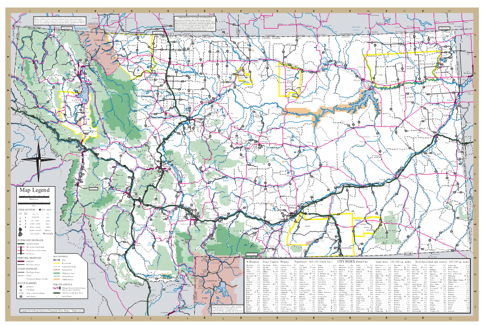 Officialmontanahighwaymap Con