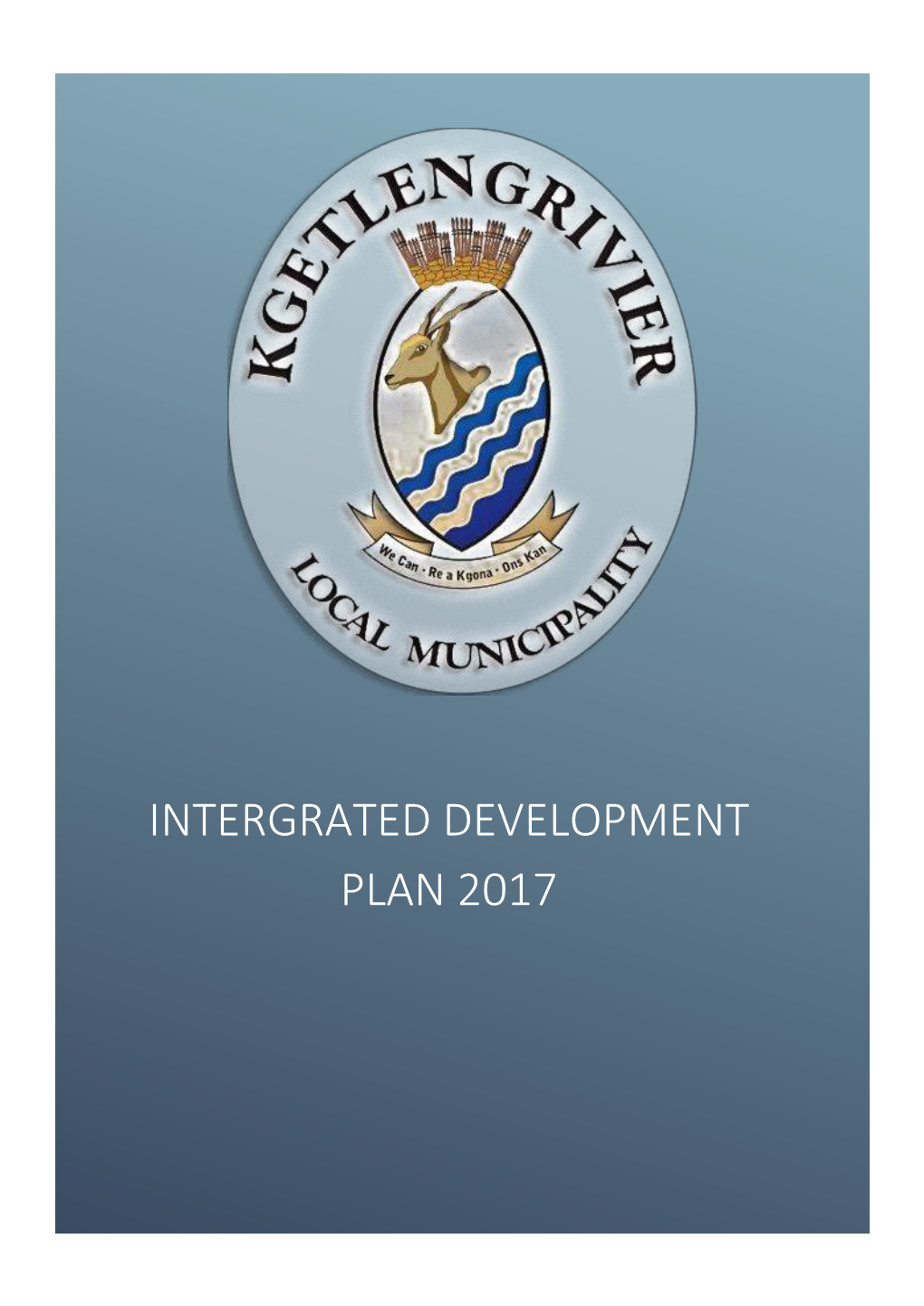 Intergrated Development Plan 2017