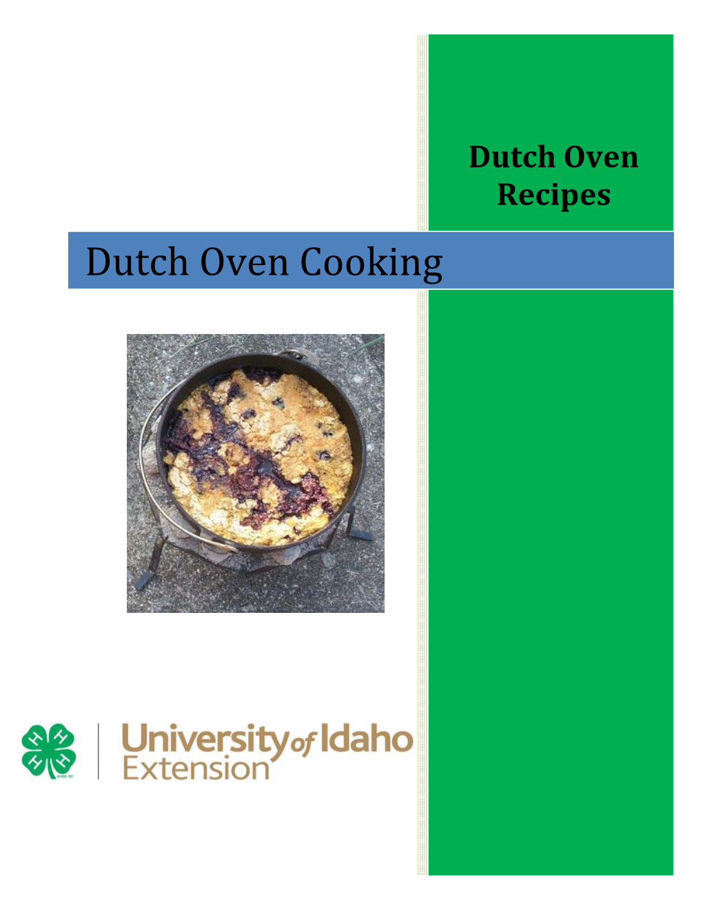 Dutch Oven Recipes