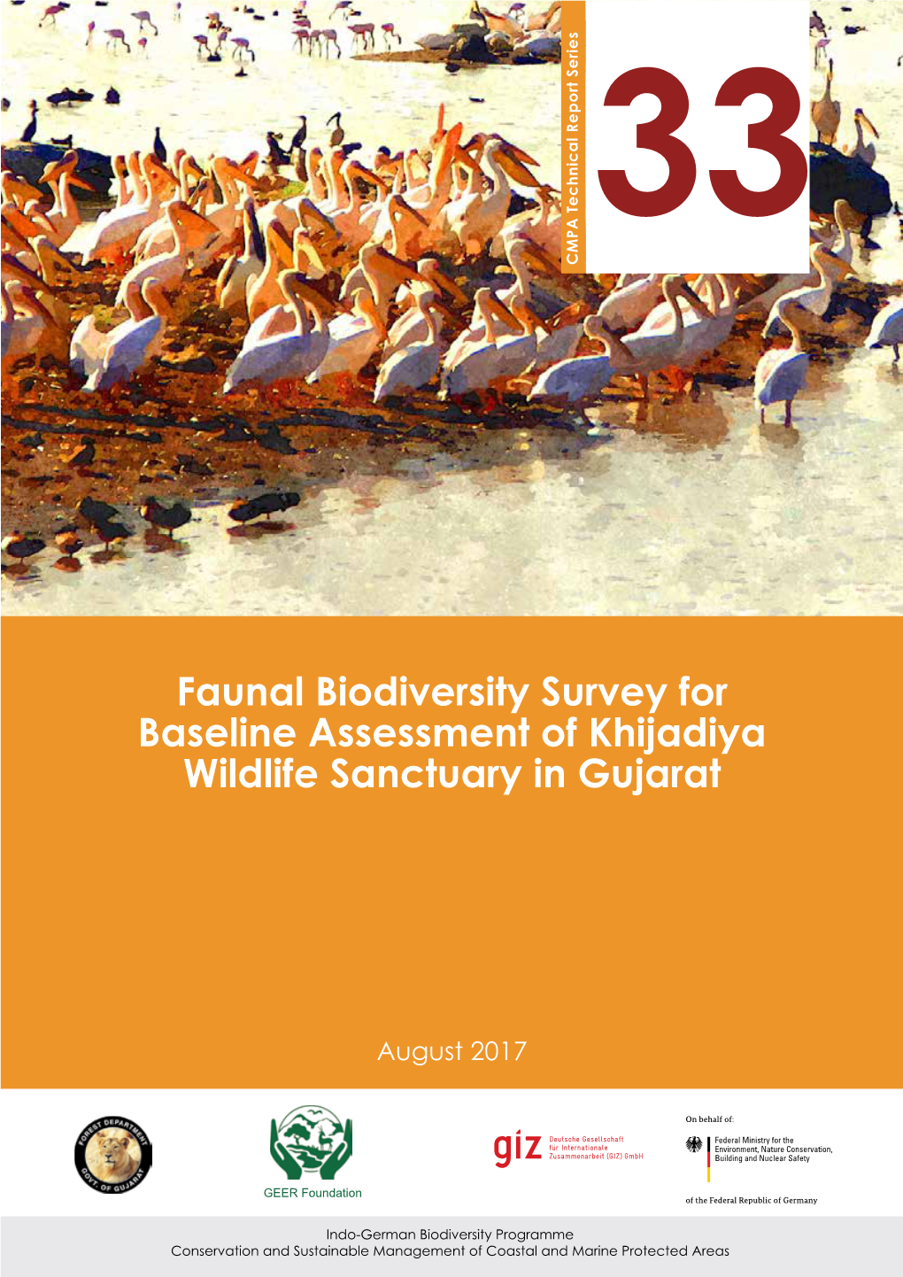 Faunal Biodiversity Survey for Baseline Assessment of Khijadiya Wildlife Sanctuary in Gujarat