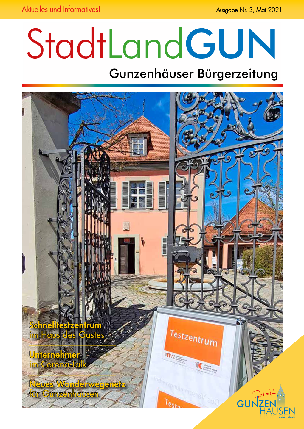 Stadtlandgun Gunzenhäuser Bürgerzeitung Nr. 3 | Mai 2021