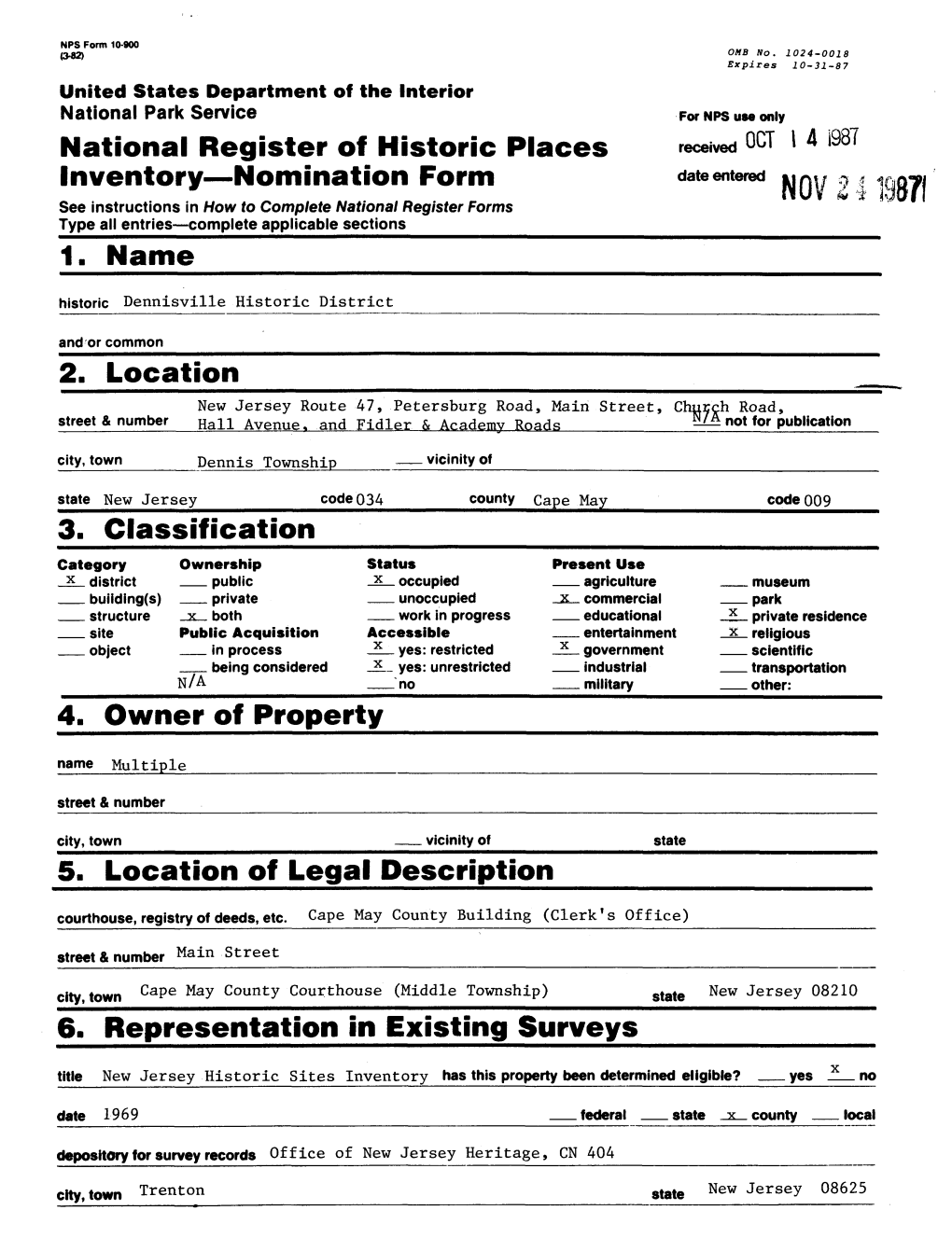 6. Representation in Existing Surveys