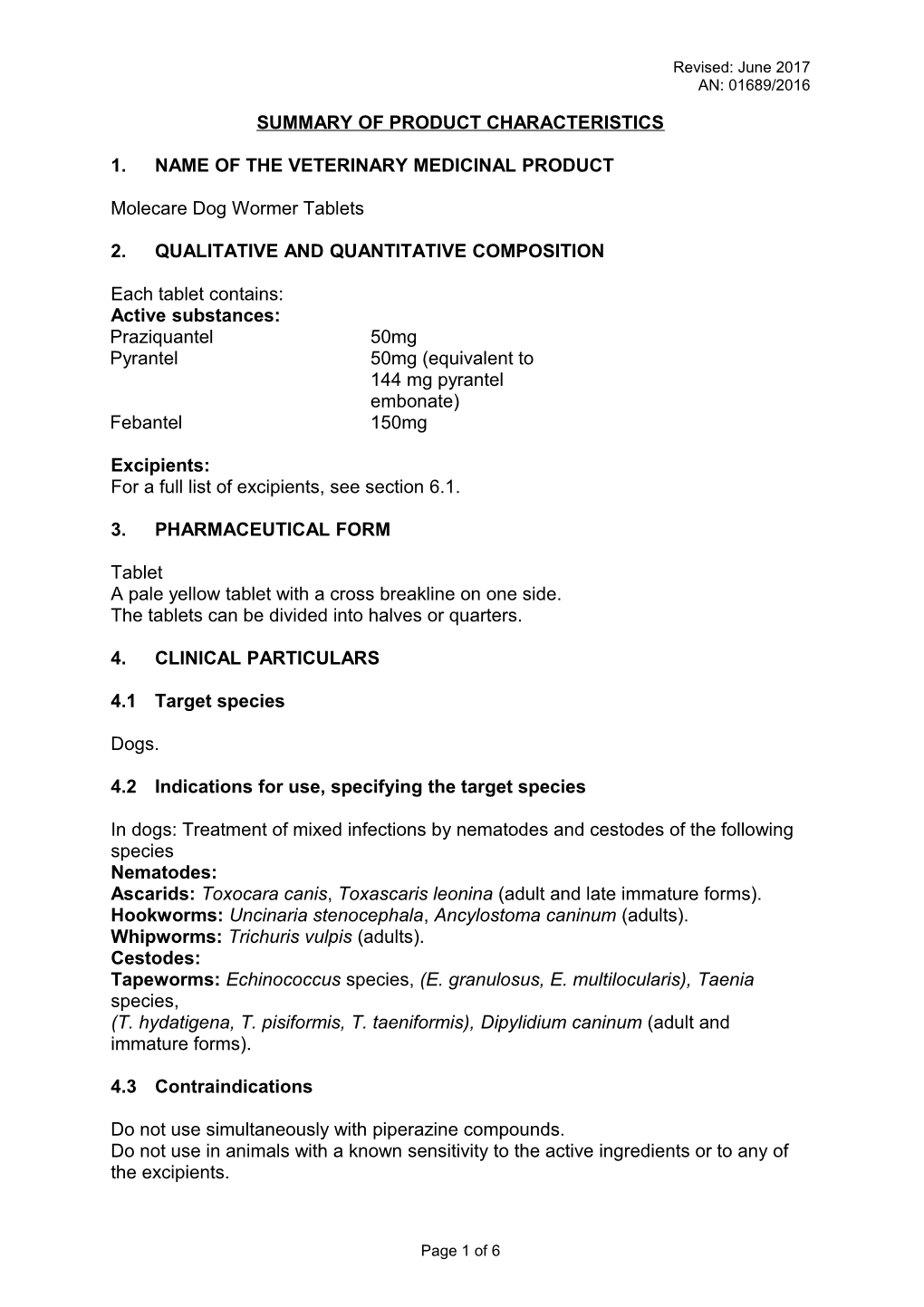 1. Name of the Veterinary Medicinal Product s33