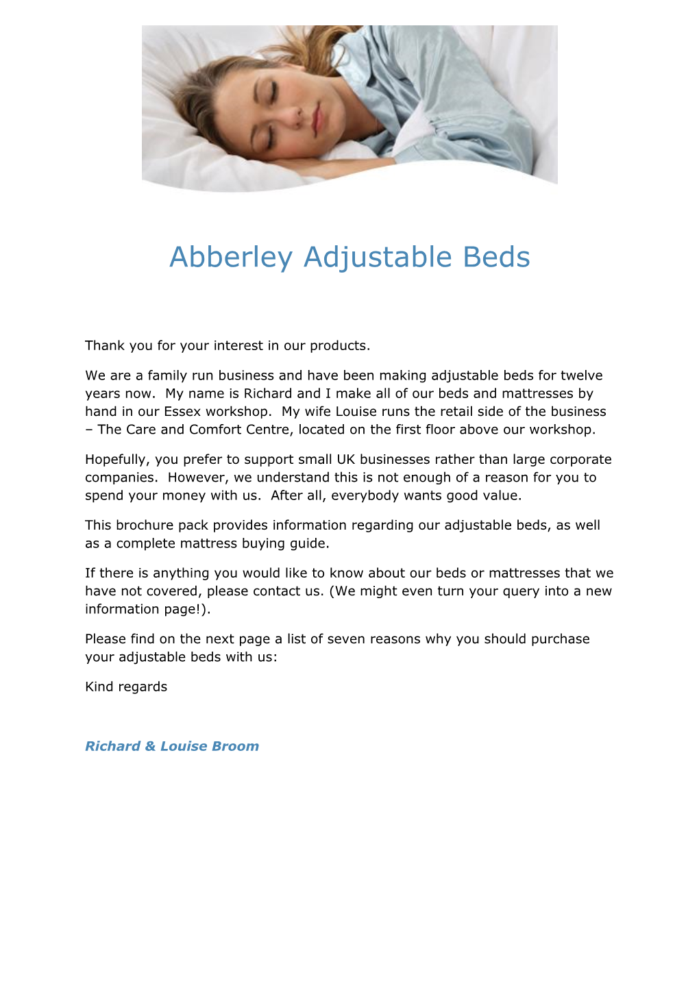 Abberley Adjustable Beds