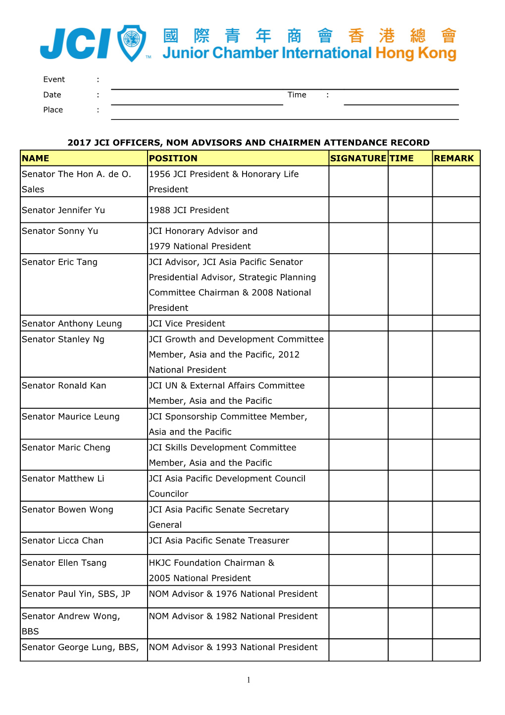 Junior Chamber International Hong Kong