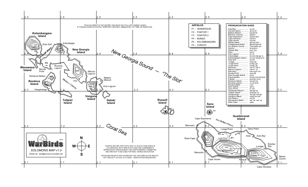 Solomons World Map V1.0