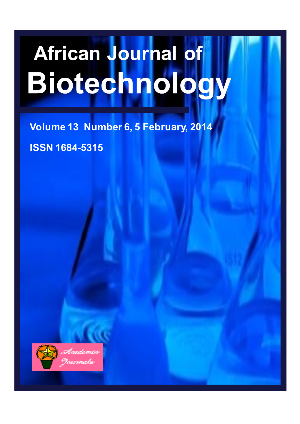 African Journal of Biotechnology