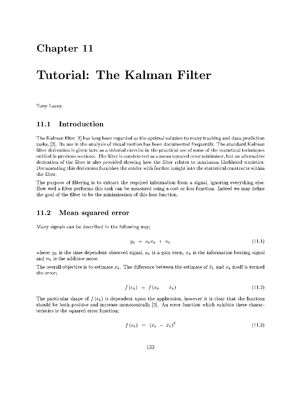 The Kalman Filter