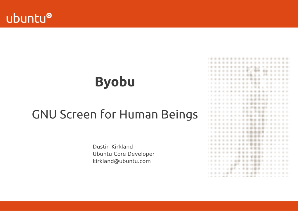 GNU Screen for Human Beings