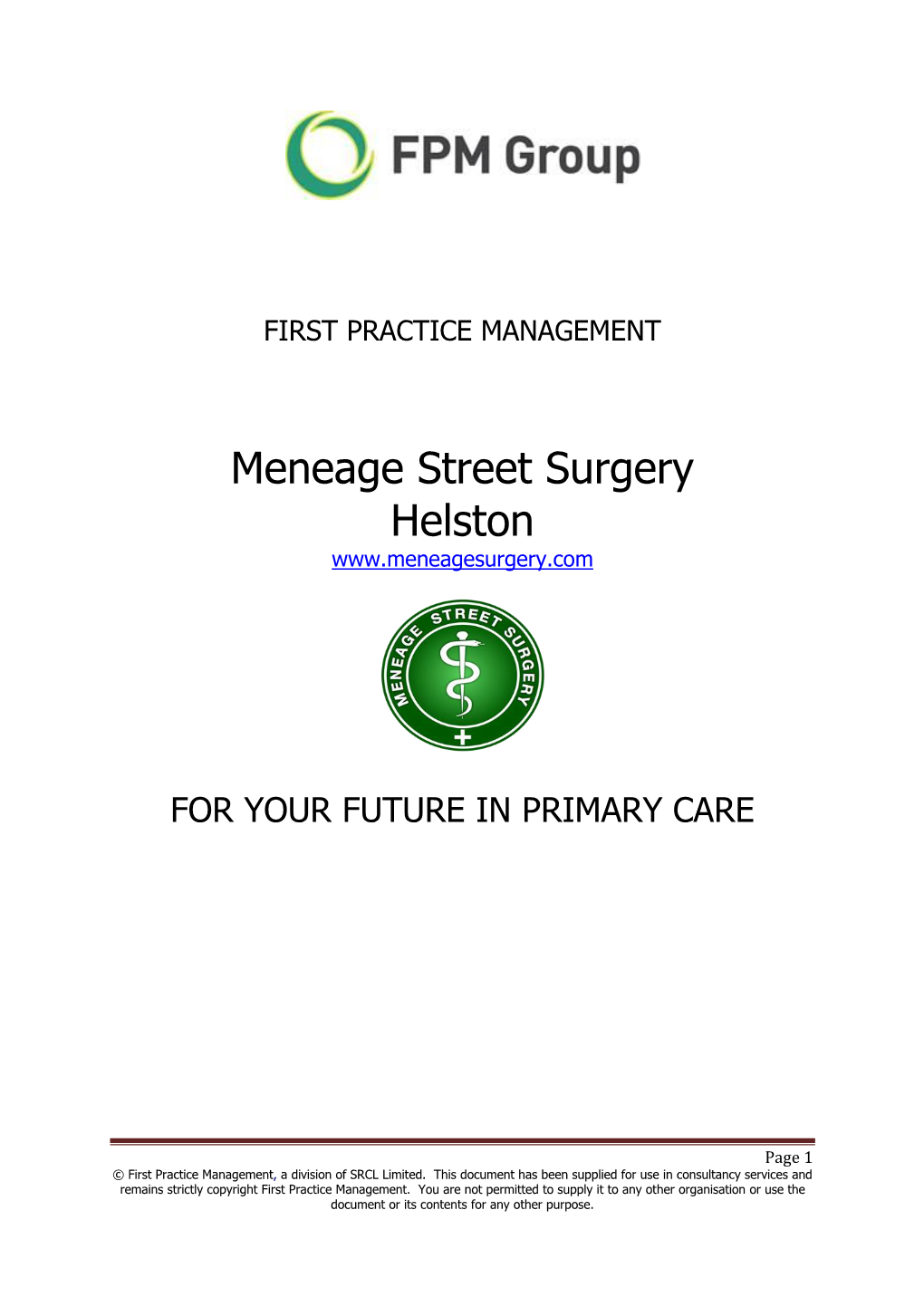 Meneage Street Surgery Helston