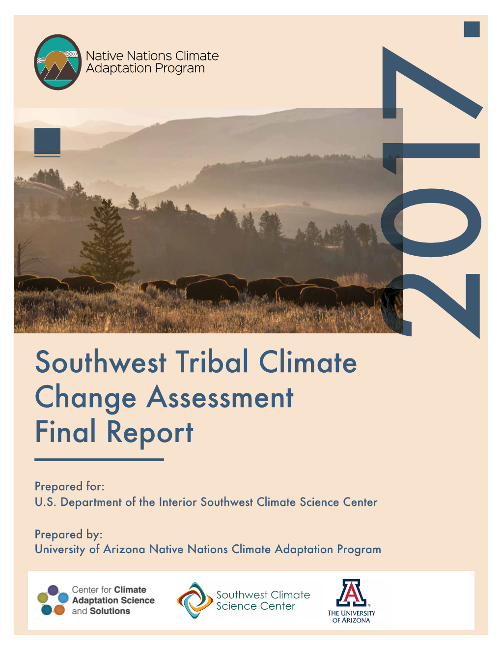 Southwest Tribal Climate Change Assessment Final Report