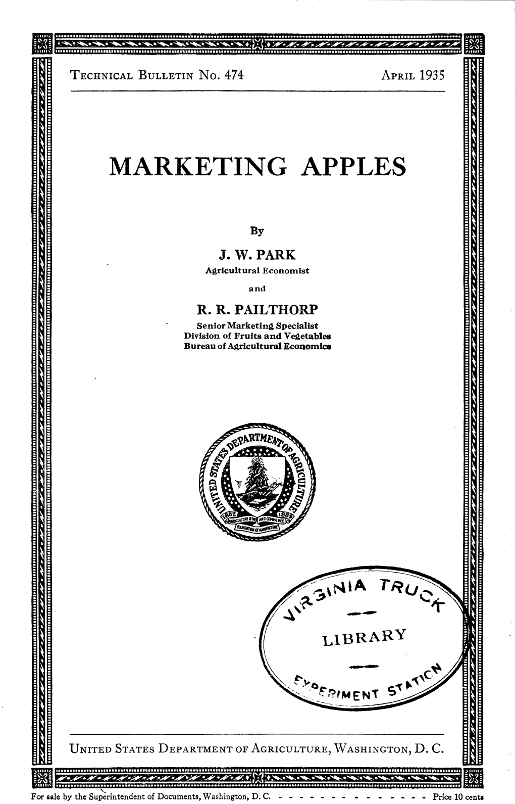 Marketing Apples