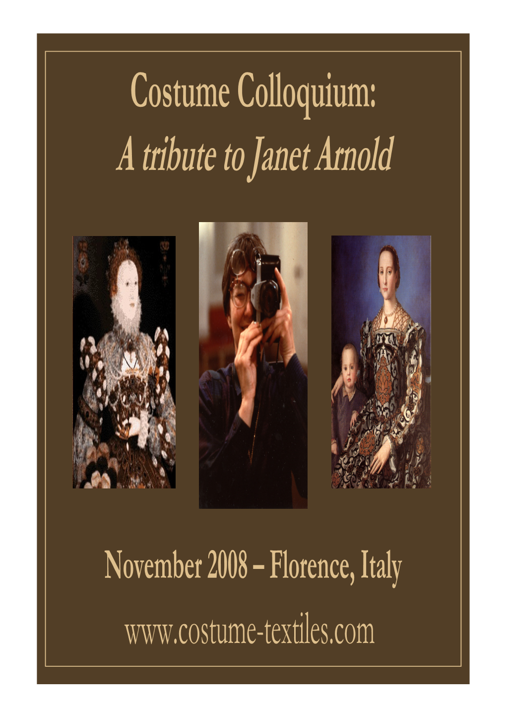 A Tribute to Janet Arnold