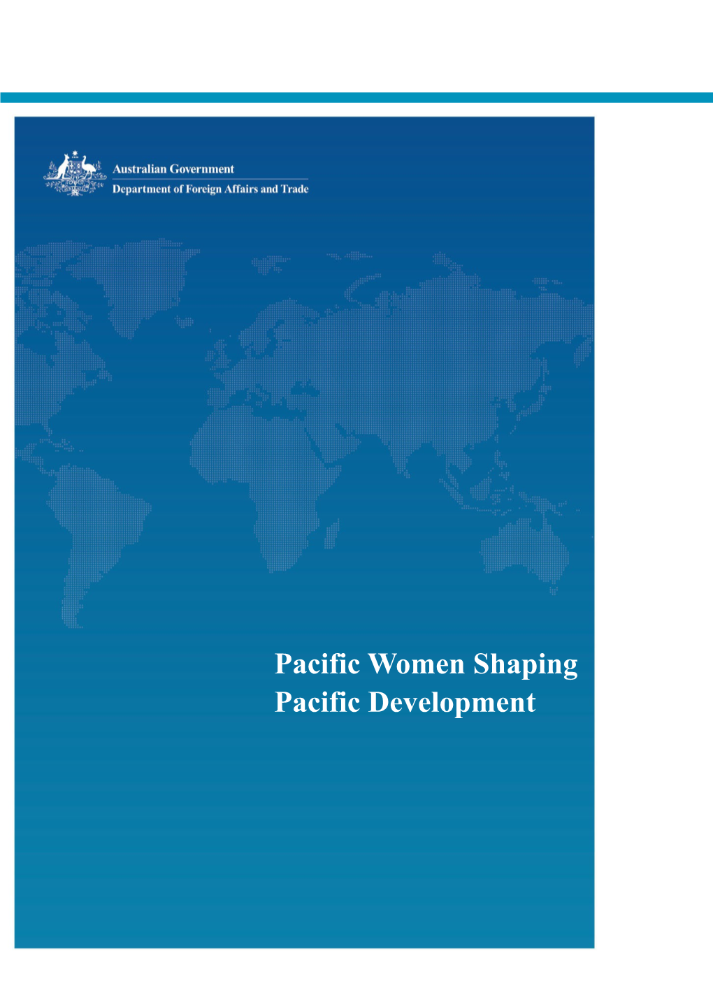 Pacific Women Shaping Pacific Development