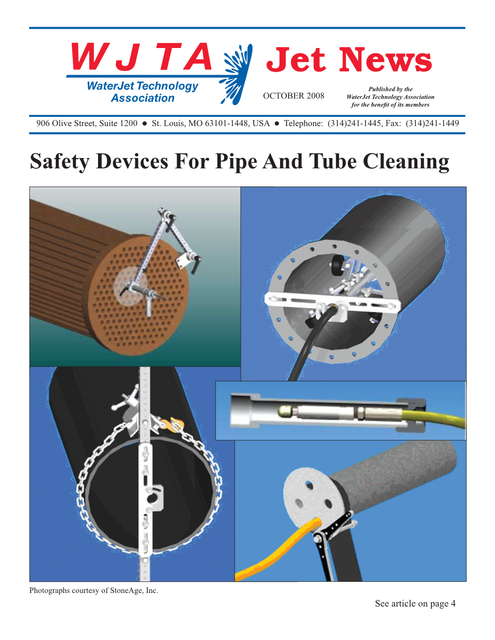 Safety Devices for Pipe and Tube Cleaning