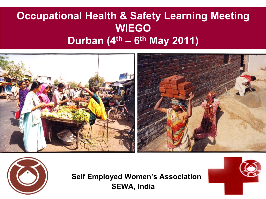 Self-Employed Women's Association (SEWA)