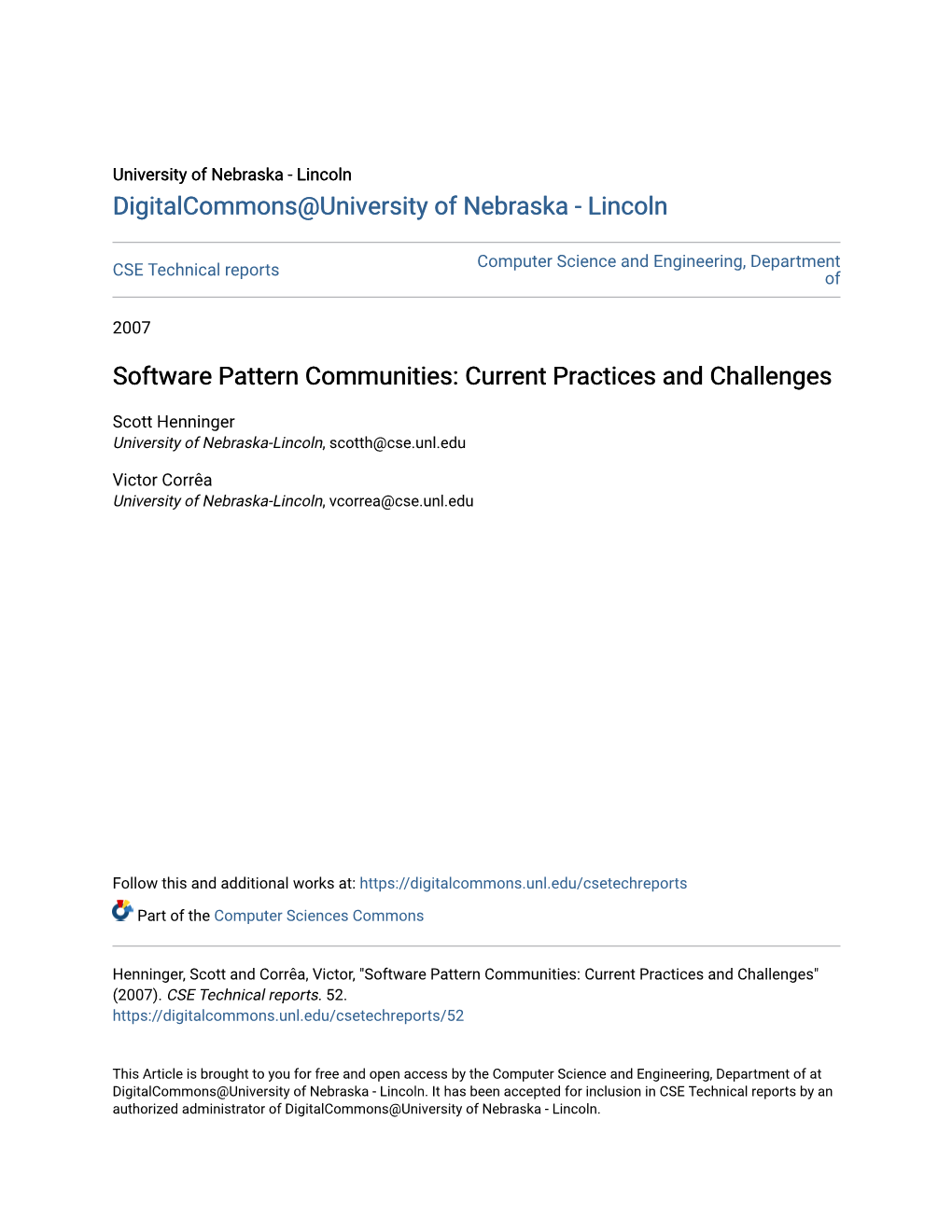 Software Pattern Communities: Current Practices and Challenges