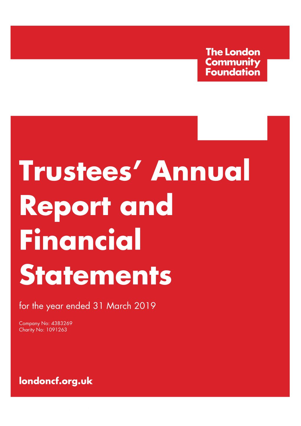 Trustees' Annual Report and Financial Statements