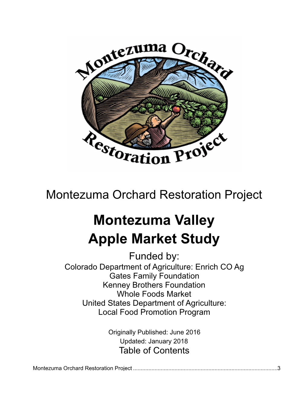 Updated MORP Market Study